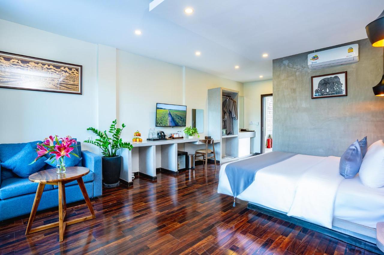 Rainforest Hotel By Nsun Kampot Bagian luar foto